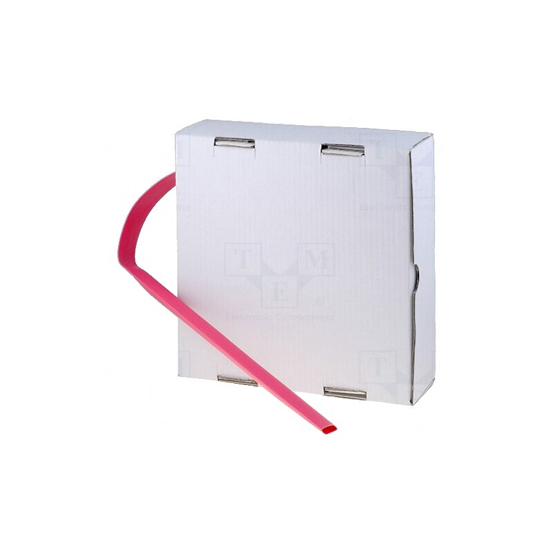 Manşon termocontractabil 1,6mm roşu | Electronic-mag.ro | Componente Electronice