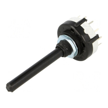 Comutator Rotativ 12 Pozitii 0.15A 250VDC 1 Sectiune 30° | Electronic-mag.ro | Componente Electronice