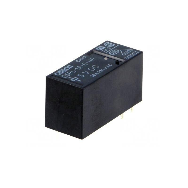 Releu Electromagnetic 5VDC 16A SPST-NO | Electronic-mag.ro | Componente Electronice