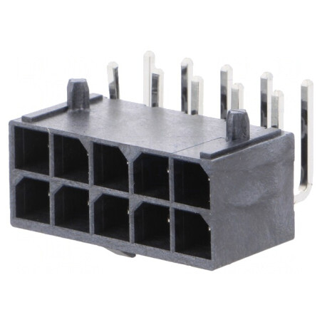 Soclu cablu-placă Mega-Fit 5,7mm 10 pini 23A | Electronic-mag.ro | Componente Electronice