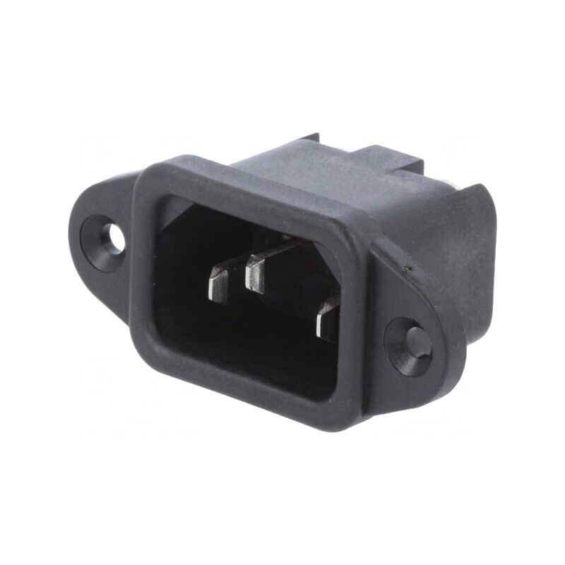 Conector Alimentare AC Soclu Tată 10A 250V IEC 60320 | Electronic-mag.ro | Componente Electronice Conector Alimentare AC Soclu Tată 10A 250V IEC 60320 | Electronic-mag.ro | Componente Electronice