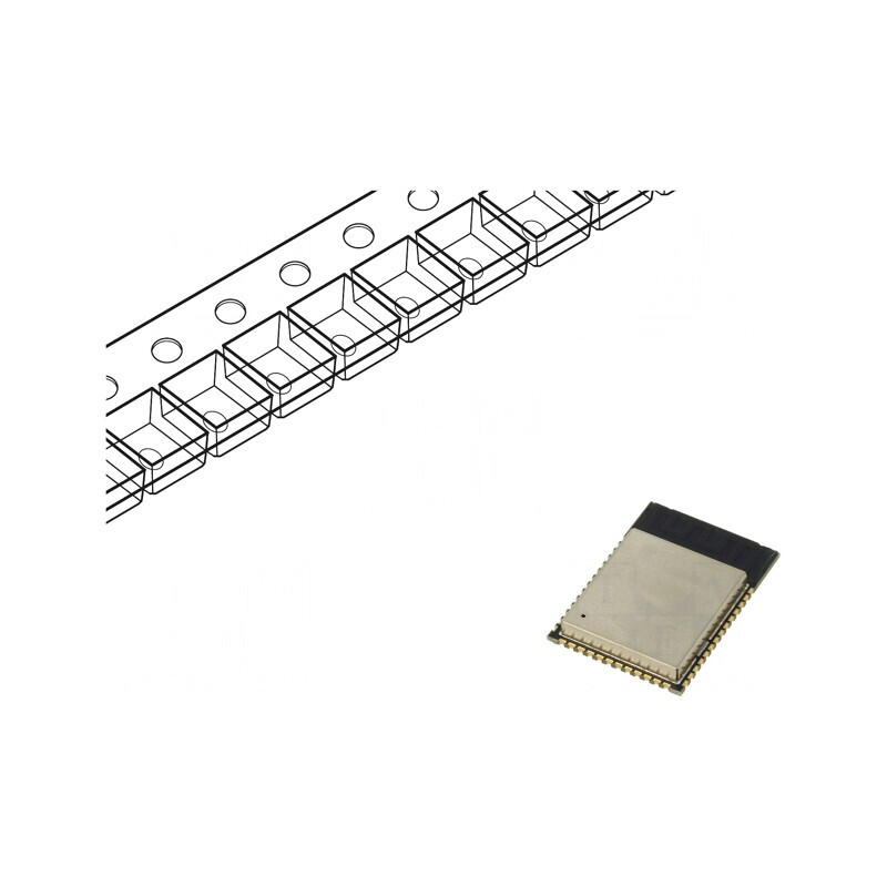 Modul IoT WiFi PCB SMD 18x25,5x3,1mm | Electronic-mag.ro | Componente Electronice
