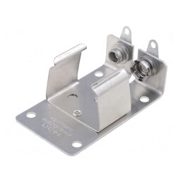 Suport Baterie 6F22 Aluminiu Cu Șurub | Electronic-mag.ro | Componente Electronice
