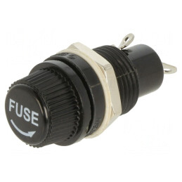 Clemă Panou 5x20mm 10A 250VAC | Electronic-mag.ro | Componente Electronice