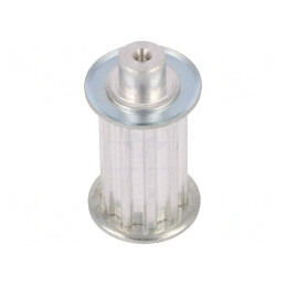 Roată de curea T5 25mm aluminiu | Electronic-mag.ro | Componente Electronice