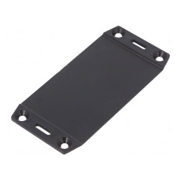 Capac ABS Negru 110x53mm 1591 | Electronic-mag.ro | Componente Electronice