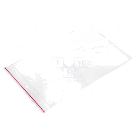 Pungă cu fermoar polietilenă 200x150mm 40um | Electronic-mag.ro | Componente Electronice