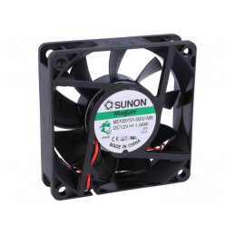 Ventilator DC Axial 12V 70x70x20mm 49m3/h 33dBA | Electronic-mag.ro | Componente Electronice