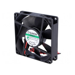 Ventilator axial 12V 80x80x20mm 61m3/h 38dBA Vapo