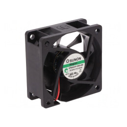 Ventilator Axial 24VDC 60x60x25mm 45,63m3/h 27dBA | Electronic-mag.ro | Componente Electronice