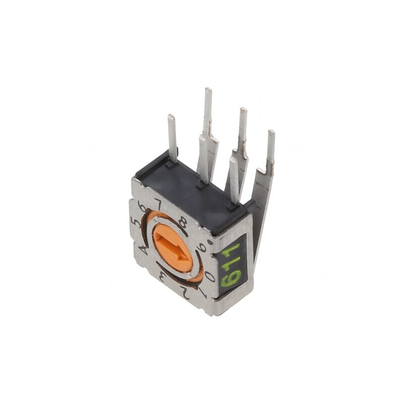 Întrerupător codificare DEC/BCD 10 poziții THT 80mΩ | Electronic-mag.ro | Componente Electronice