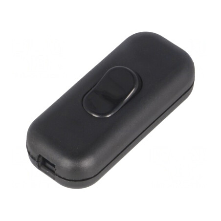 Comutator Basculant ON-OFF 2A/250V Negru | Electronic-mag.ro | Componente Electronice