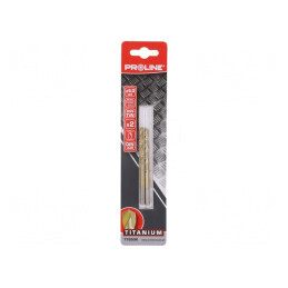 Burghiu Metal 5mm HSS-R TIN Coated | Electronic-mag.ro | Componente Electronice