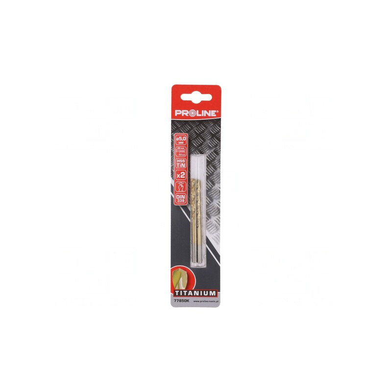 Burghiu Metal 5mm HSS-R TIN Coated | Electronic-mag.ro | Componente Electronice