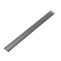 Apărătoare Profile LED Neagră 2m Ecran F | Electronic-mag.ro | Componente Electronice