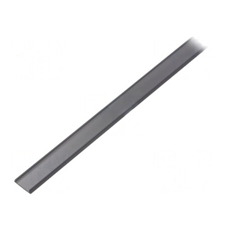 Apărătoare Profile LED Neagră 2m Ecran F | Electronic-mag.ro | Componente Electronice