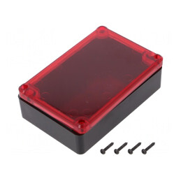 Carcasă Universală ABS Neagră 80x120x36mm | Electronic-mag.ro | Componente Electronice