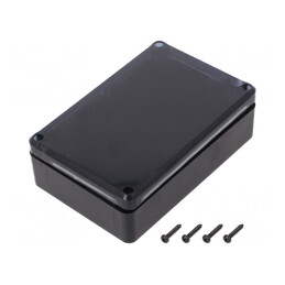 Carcasă Universală ABS Neagră 80x120x36mm | Electronic-mag.ro | Componente Electronice