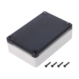 Carcasă Universală ABS Gri 80x120x36mm cu Răsucire | Electronic-mag.ro | Componente Electronice