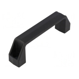 Manetă tehnopolimer PP neagră 45mm x 150mm x 27mm | Electronic-mag.ro | Componente Electronice