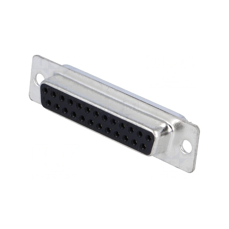 Mufă Mamă D-Sub 25 PIN Pe Cablu Aurită | Electronic-mag.ro | Componente Electronice