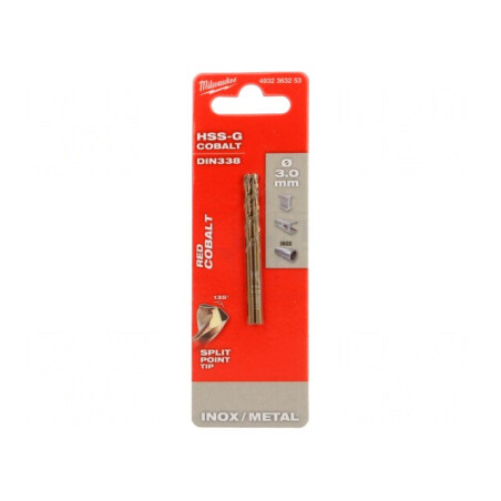 Burghiu Metal 3mm HSS-Co 2 Bucăți | Electronic-mag.ro | Componente Electronice