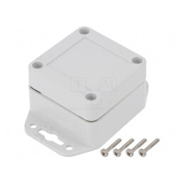 Carcasă Universală ABS Gri 60x60x40mm | Electronic-mag.ro | Componente Electronice