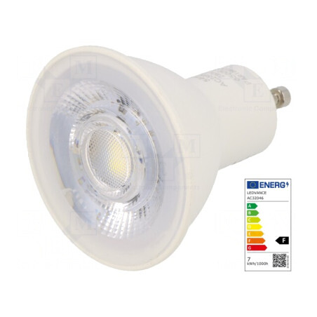 Lampă LED GU10 6,5W Alb Rece 6500K 575lm | Electronic-mag.ro | Componente Electronice
