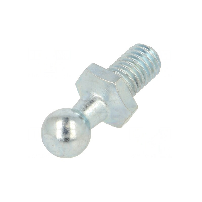 Element de montare arc cu gaz oțel zincat 10mm | Electronic-mag.ro | Componente Electronice