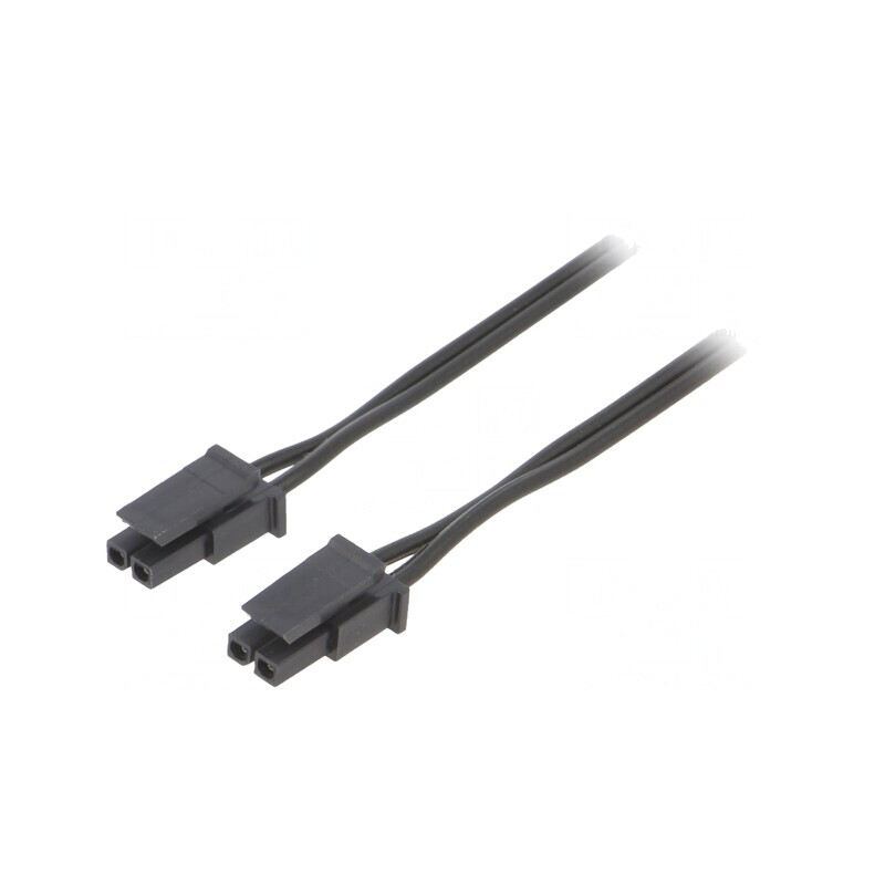 Cablu Micro-Fit 3.0 2 pini 0,8m 4A PVC | Electronic-mag.ro | Componente Electronice