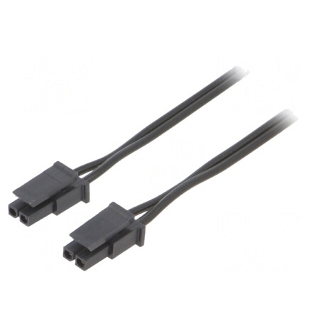 Cablu Micro-Fit 3.0 2 pini 0,8m 4A PVC | Electronic-mag.ro | Componente Electronice