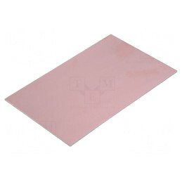 Placă Aluminiu Laminat 1,5mm Cupru 160x100mm | Electronic-mag.ro | Componente Electronice