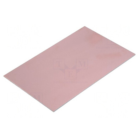 Placă Aluminiu Laminat 1,5mm Cupru 160x100mm | Electronic-mag.ro | Componente Electronice