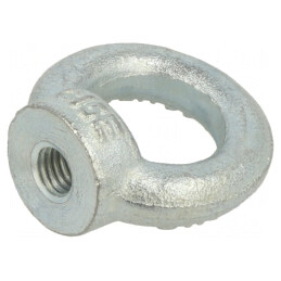Piuliţă cu inel tip ochi M10 zincată DIN 582