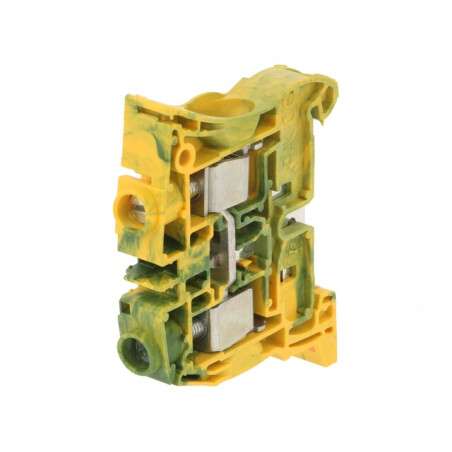 Bloc Conector Galben-Verde 0,5-16mm² 2 Borne | Electronic-mag.ro | Componente Electronice
