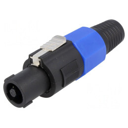 Mufă Difuzor Mamă 4 PIN cu Manșon Pe Cablu | Electronic-mag.ro | Componente Electronice