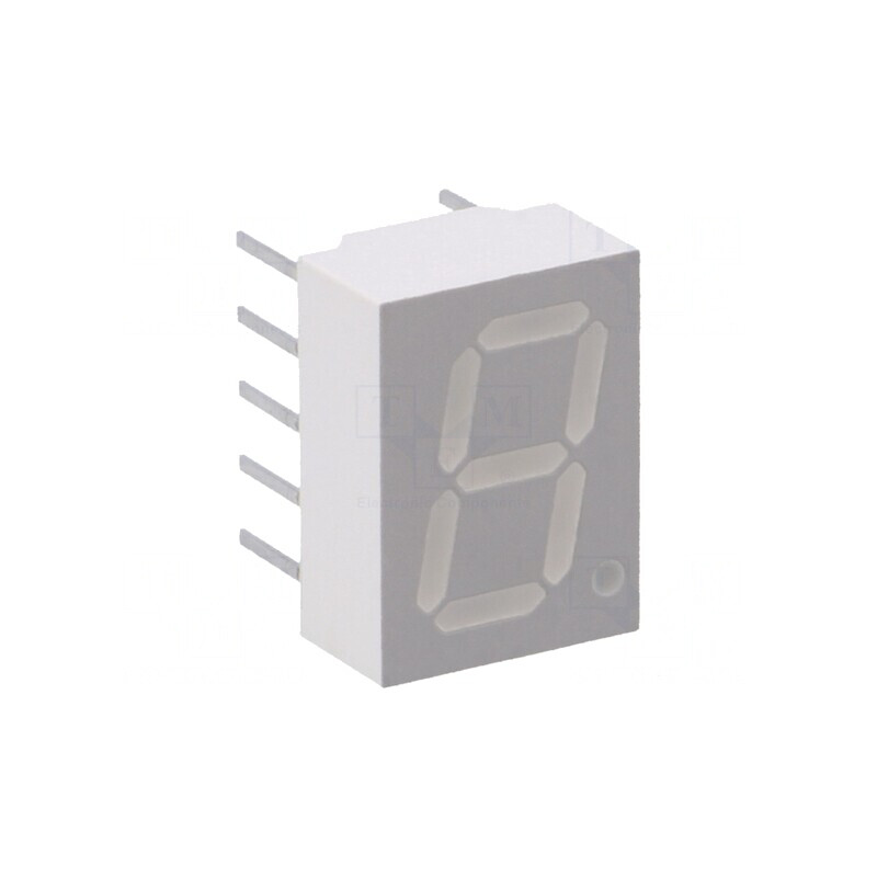 Afișaj LED 7 Segmente 10mm Roșu | Electronic-mag.ro | Componente Electronice
