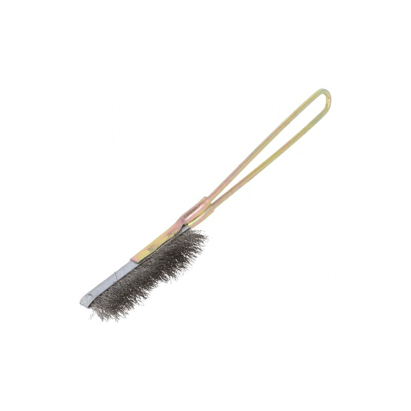 Perie metalică din oțel inoxidabil 235mm | Electronic-mag.ro | Componente Electronice
