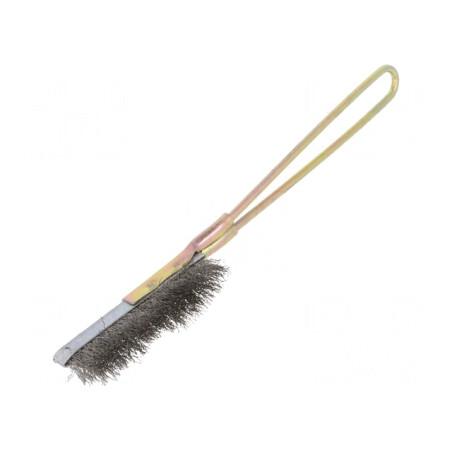 Perie metalică din oțel inoxidabil 235mm | Electronic-mag.ro | Componente Electronice