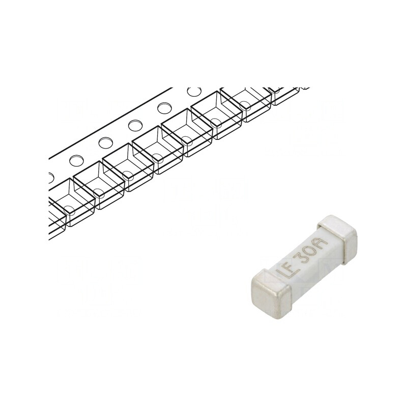 Siguranță Ultra-Rapidă 30A 125VAC 72VDC SMD 456 | Electronic-mag.ro | Componente Electronice