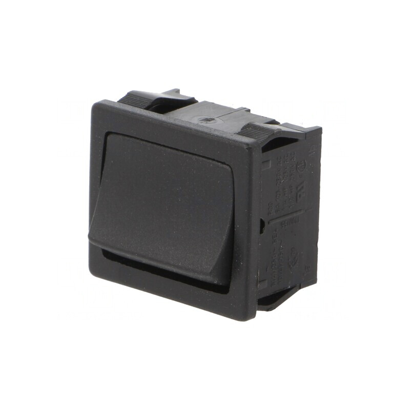 Comutator Basculant DPDT ON-OFF 6A 250V Negru IP40 | Electronic-mag.ro | Componente Electronice