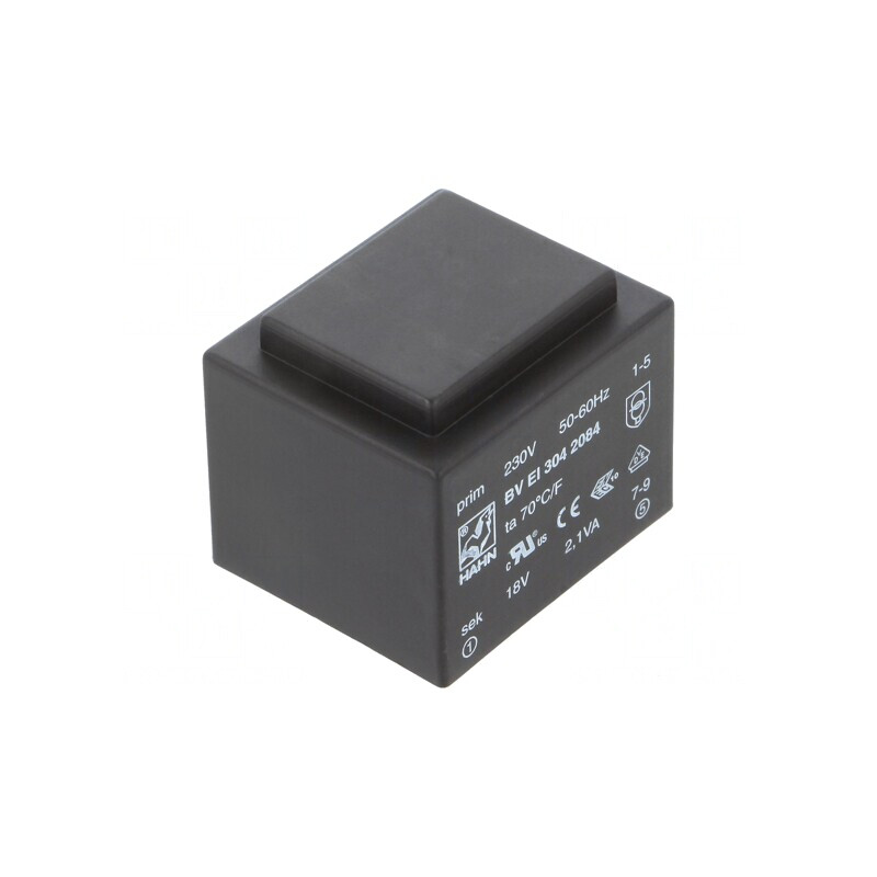 Transformator Încapsulat 2,1VA 230V 18V 117mA PCB | Electronic-mag.ro | Componente Electronice Transformator Încapsulat 2,1VA 230V 18V 117mA PCB | Electronic-mag.ro | Componente Electronice
