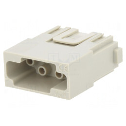 Conector modular HDC MIXO 6 pini 16A 500V fără contacte | Electronic-mag.ro | Componente Electronice