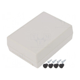 Carcasă Universală ABS Gri Deschis 82x111x38mm | Electronic-mag.ro | Componente Electronice