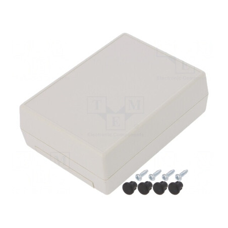 Carcasă Universală ABS Gri Deschis 82x111x38mm | Electronic-mag.ro | Componente Electronice