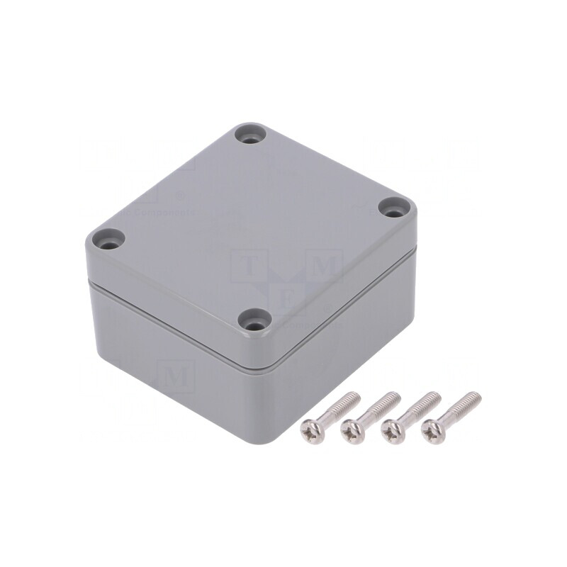 Carcasă Universală ABS Gri Închis IP67 58x64x35mm | Electronic-mag.ro | Componente Electronice