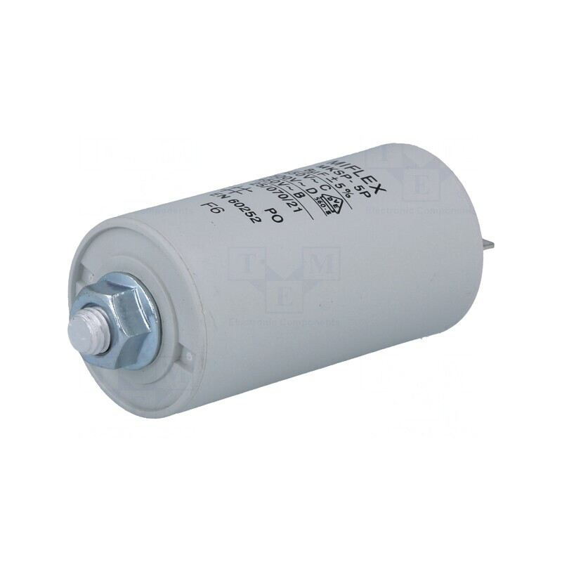Condensator de Funcționare 8uF 450V 35x83mm pentru Motoare | Electronic-mag.ro | Componente Electronice Condensator de Funcționare 8uF 450V 35x83mm pentru Motoare | Electronic-mag.ro | Componente Electronice