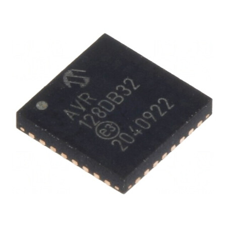 Microcontroler AVR VQFN32 1.8-5.5VDC AVR128 AVR-DA | Electronic-mag.ro | Componente Electronice