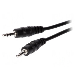 Cablu Audio Jack 3.5mm 10m Negru | Electronic-mag.ro | Componente Electronice