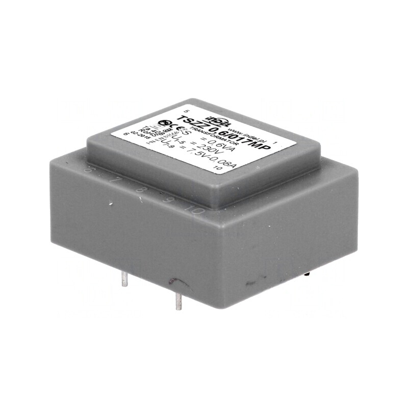 Transformator Încapsulat 0,6VA 230V 7,5V 80mA PCB | Electronic-mag.ro | Componente Electronice Transformator Încapsulat 0,6VA 230V 7,5V 80mA PCB | Electronic-mag.ro | Componente Electronice